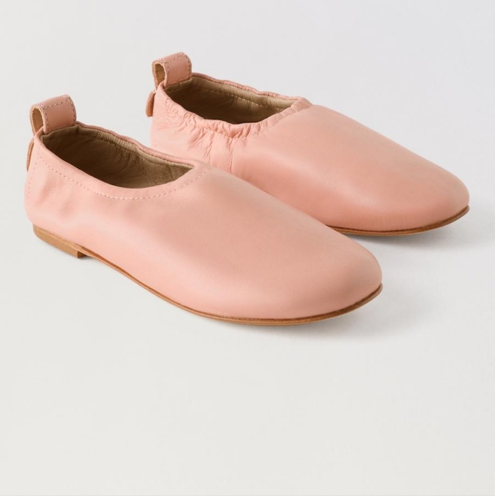 Zara leather Slippers